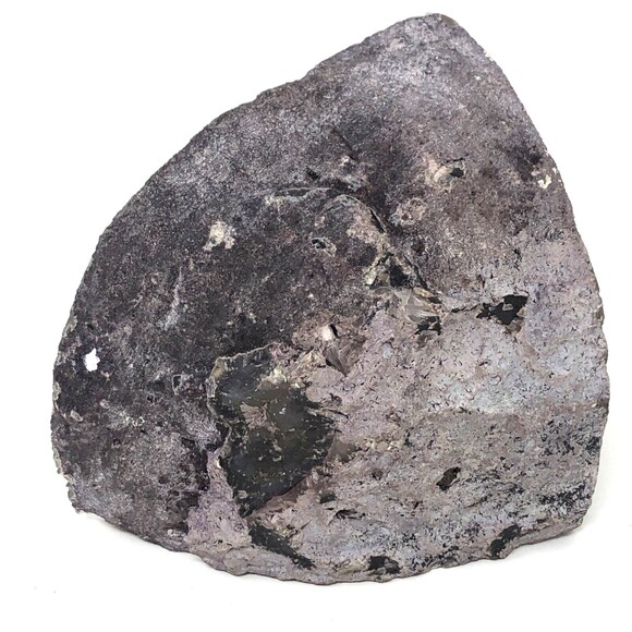 Crystal Quartz Purple Agate Geode Bookends 5" Tall 7 lbs Lavender Polished - Picture 6 of 12